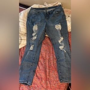 Womens plus size jeans